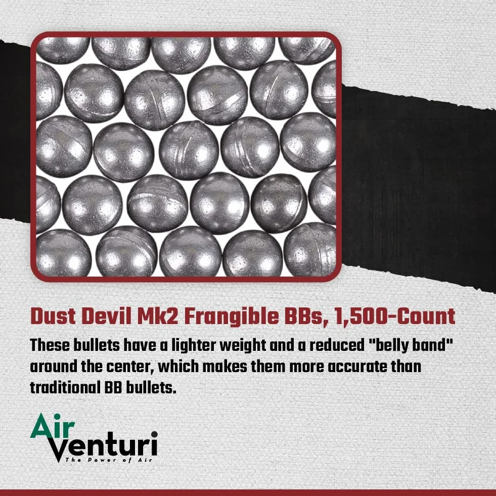 Air Venturi Pallini Dust Devil BBS .177 4.50 mm BB 1500