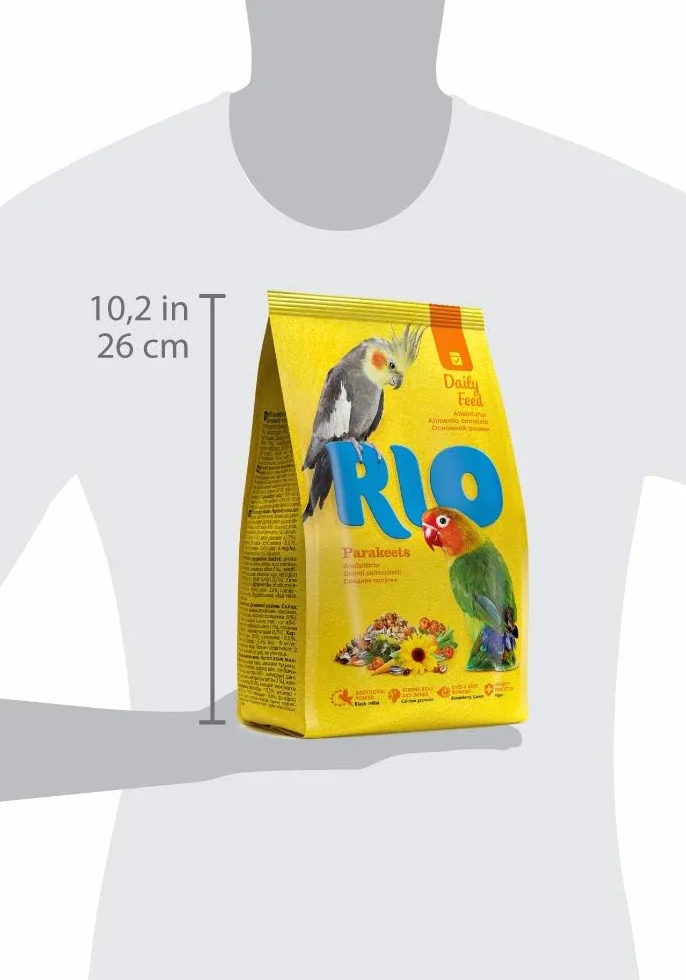 RIO Mangime completo per pappagalli grandi dimensioni 1 kg