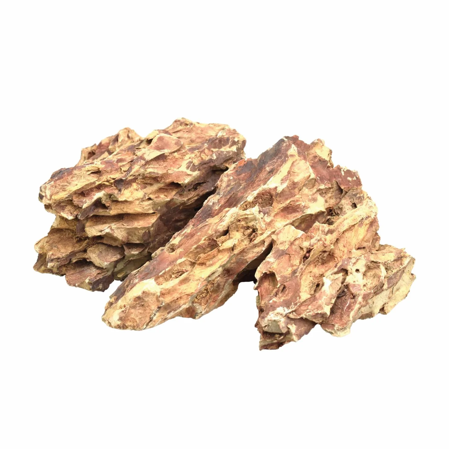 Dragon Stone Rocce Naturali per Acquario e Nano Garden - Mix Irregolare per Layout Selvatico e Naturale, Confezione da 500/700gr