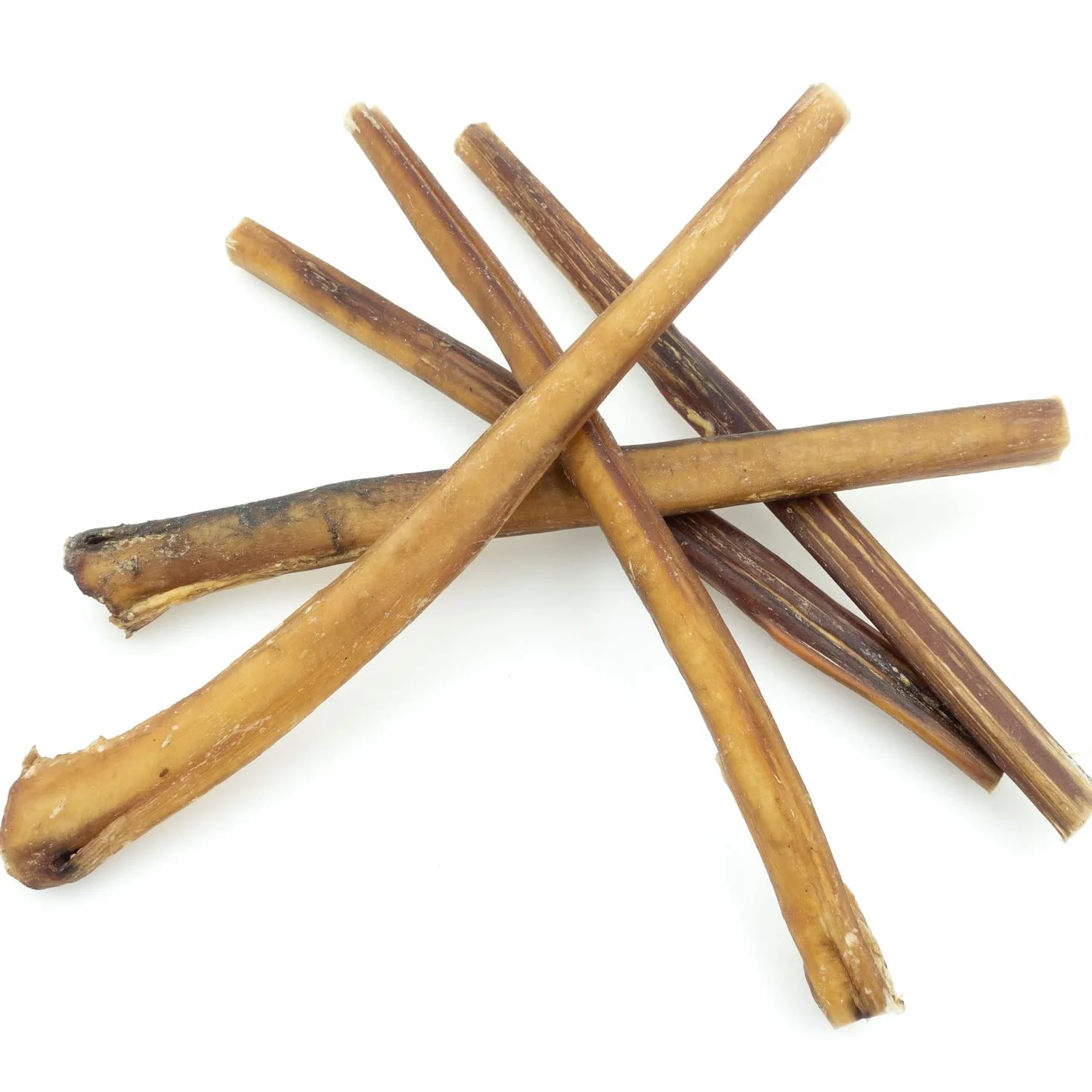 Bastoncino per Cane da 30 cm L - Nervo di Bue per Cani Essiccato, 100% Naturale, 3 Pezzi