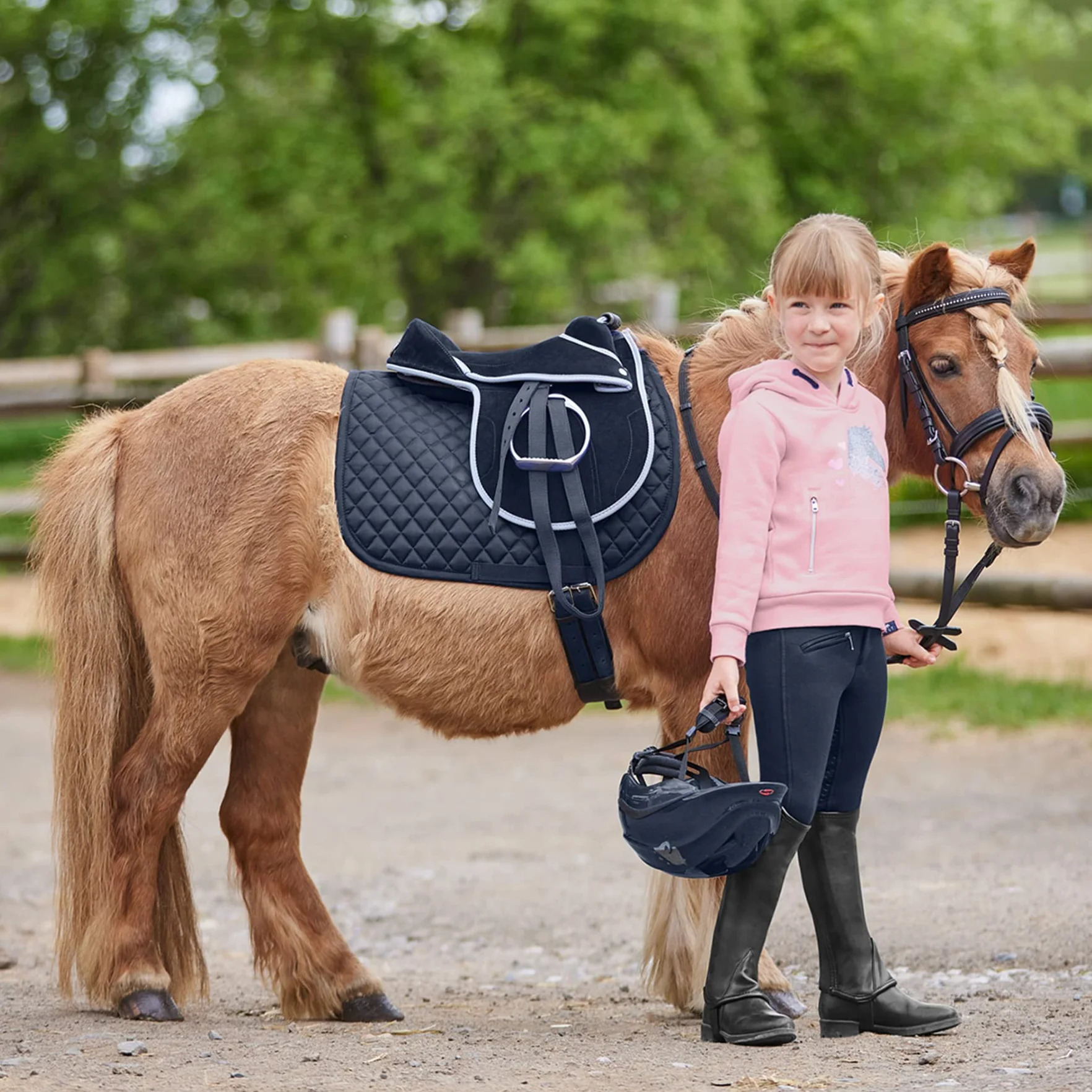 WALDHAUSEN Cuscino da equitazione per bambini Unicorn