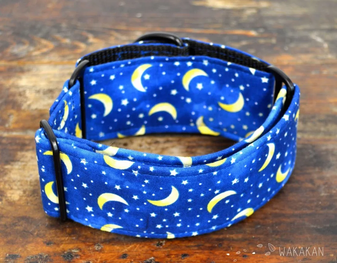 Wakakán Collare per cani martingale Nightfall