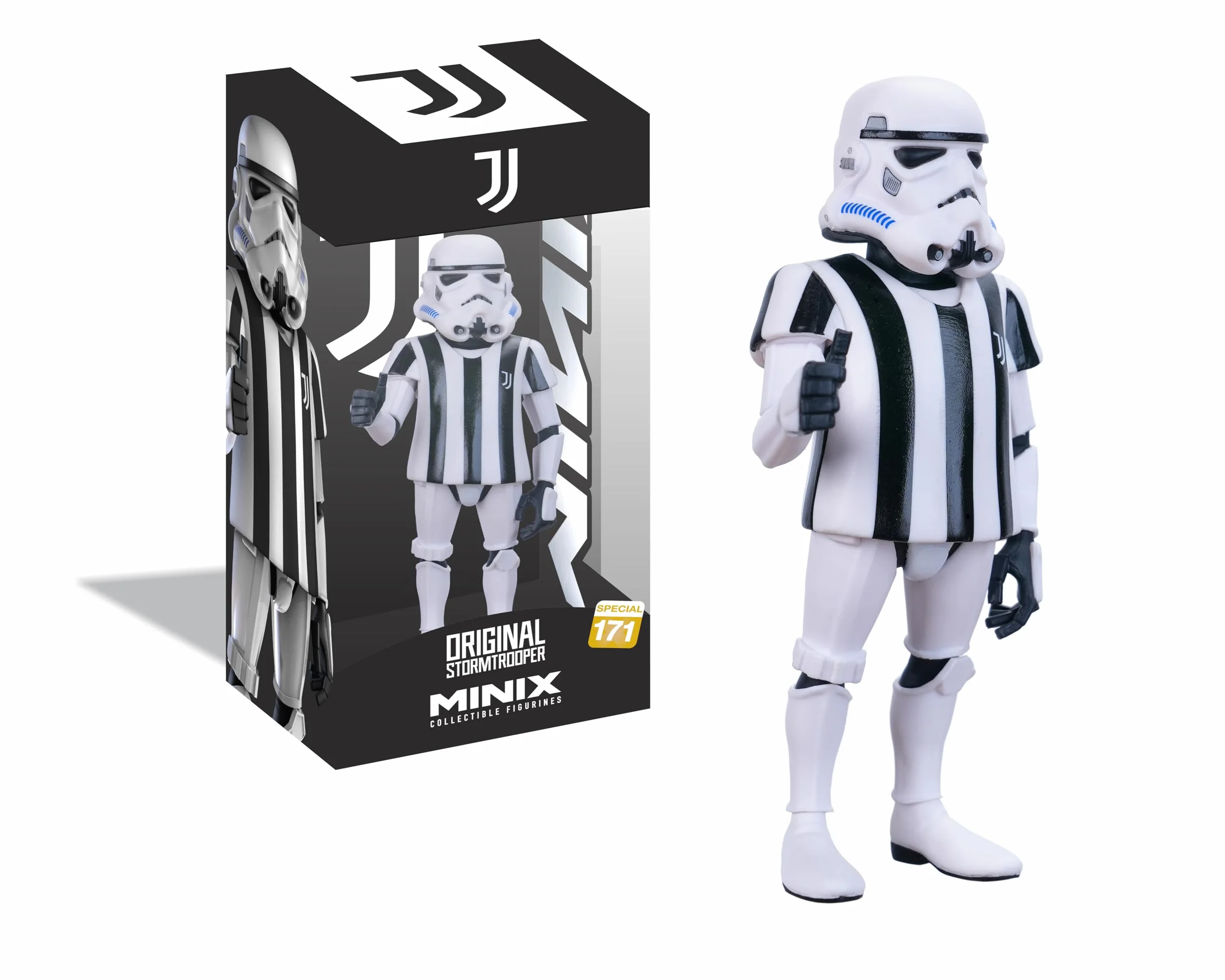 MINIX - Football Stars #262 - Juventus - Stormtrooper Fan - Personaggio da collezione 12 cm