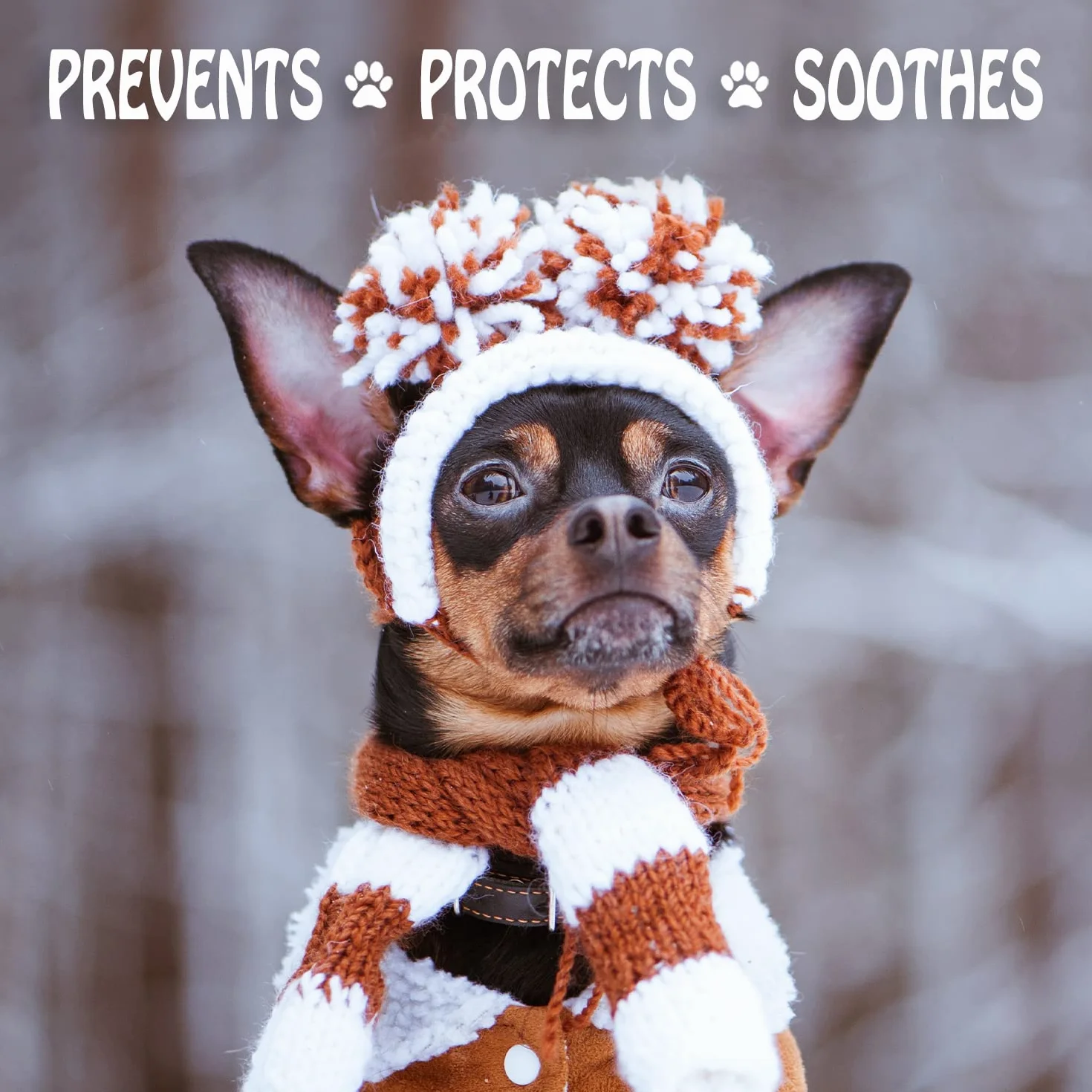 Musher's Secret Balsamo Zampe Cane 60g Protezione Naturale contro Ghiaccio Sale Asfalto