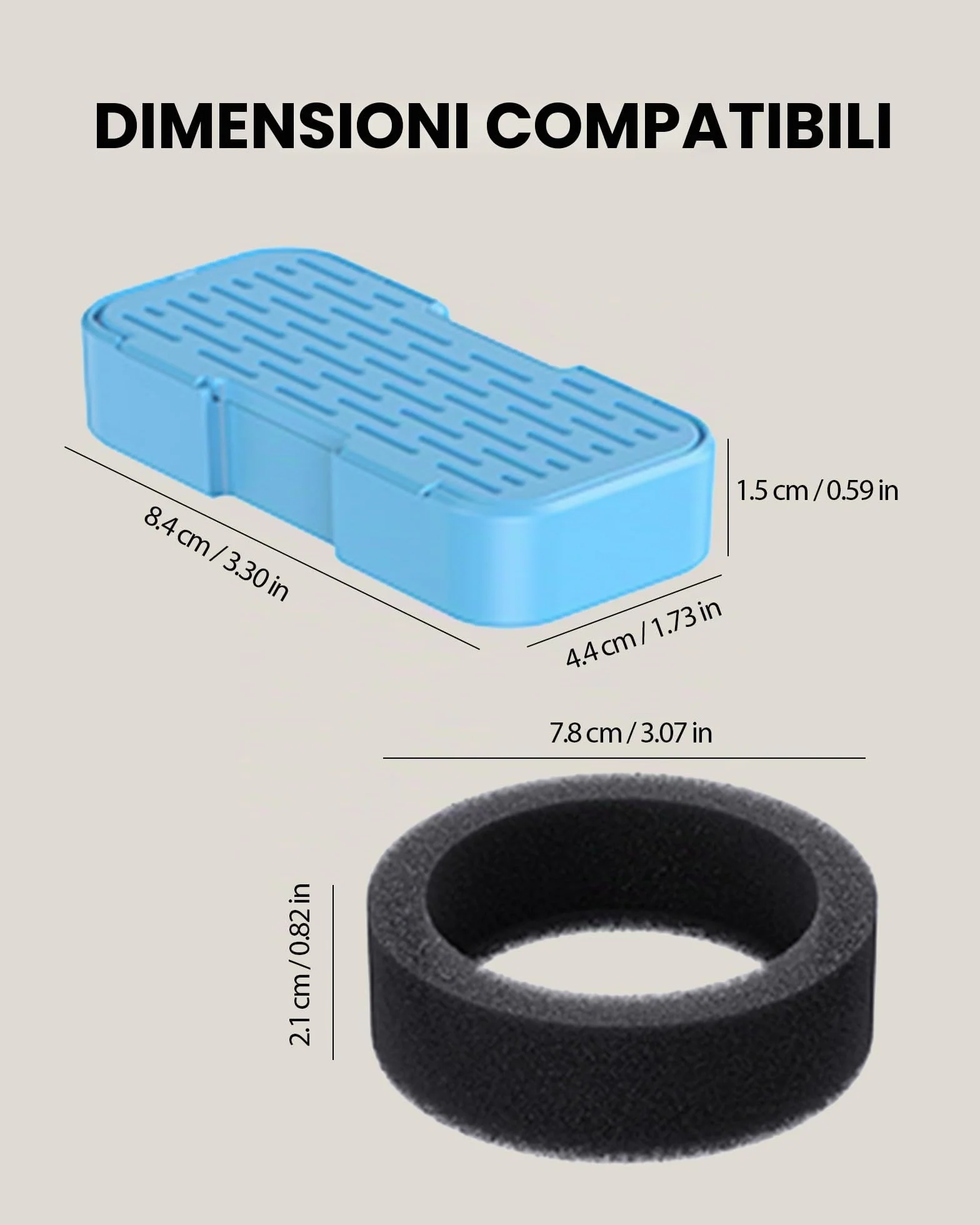 Filtro Fontanella per Gatti, 6 Filtri a Carbone + 6 Filtri a Spugna, Triplo Filtraggio, Mantiene l'acqua Fresca e Pulita, per Fontana per Gatti (B0CGDWYJN7 B0C6XPFT7Q)