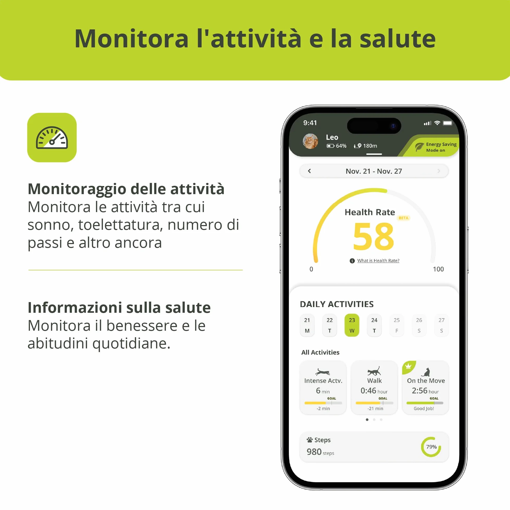 Kippy Cat V2 - Collare GPS per Gatti - Localizzatore e Tracker di Salute e Attività con Sistema Antistrozzo - Crea Confini Virtuali