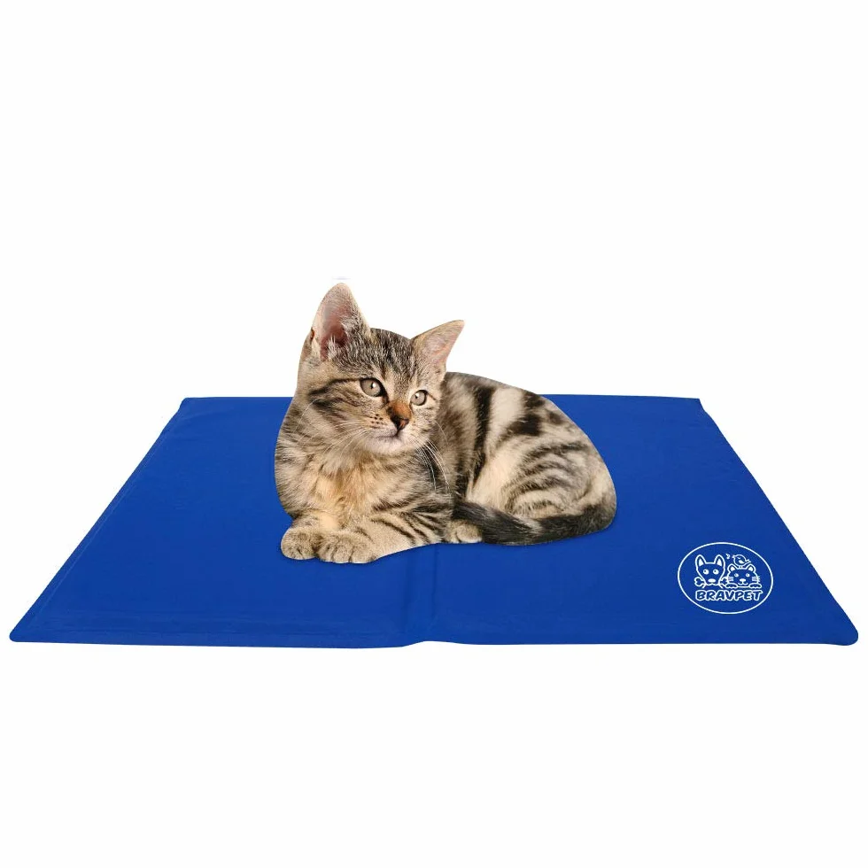 Tappetino Rinfrescante per Animali Domestici, Imbottitura Auto-Rinfrescante per Cani e Gatti (M)