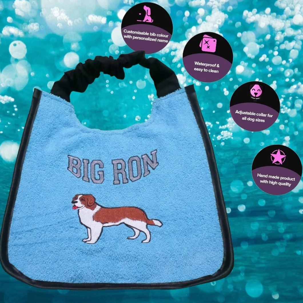 Pettorina personalizzata per cani San Bernardo impermeabile confortevole