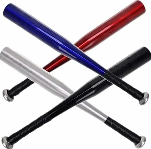 Mazza da Baseball in Alluminio 70 cm Manico Antiscivolo Sport
