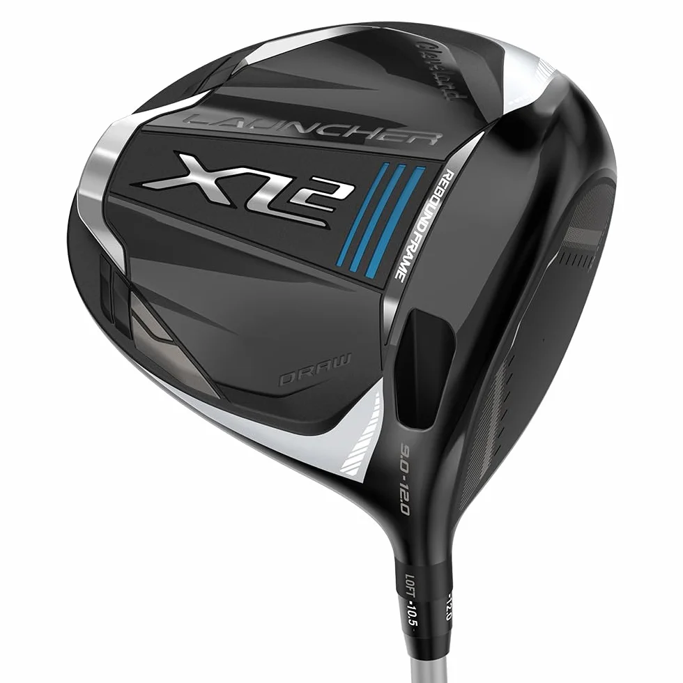 Cleveland Golf Launcher XL 2 Driver, Grafite, Rigido, 9 Gradi (Draw), Mano Destra