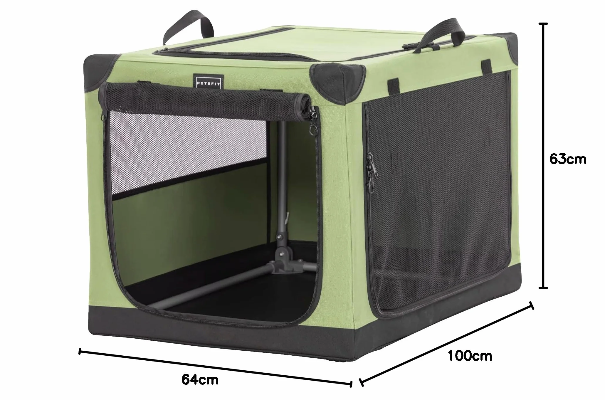 Petsfit Grande cassa per cani Extra Large casse, pieghevole per cani di taglia media e grande
