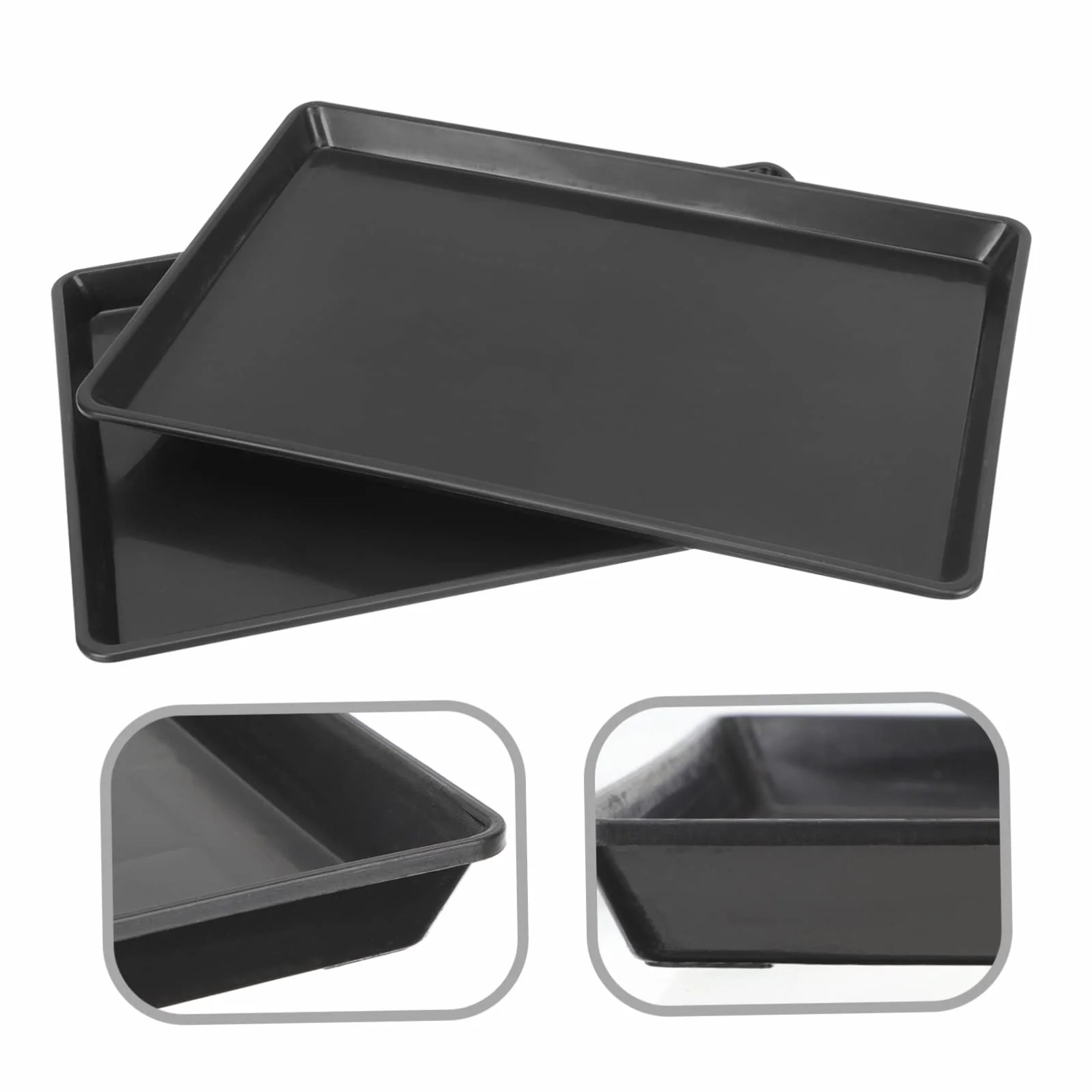 Vassoio Inferiore Anti-Perdite per Gabbia 16.93x12.99x0.98in 2 Pezzi