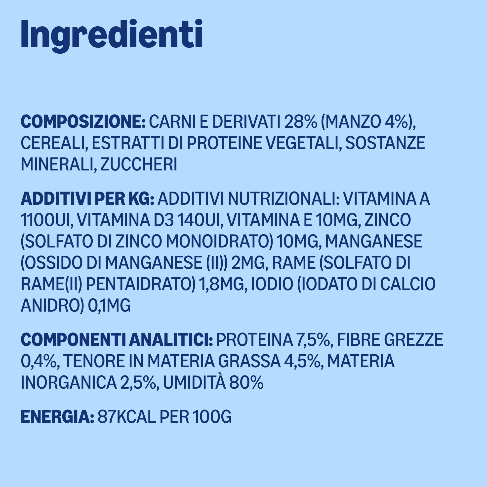 Cibo umido per cani by Amazon, bocconcini di manzo in salsa, 6 x 1,24 kg