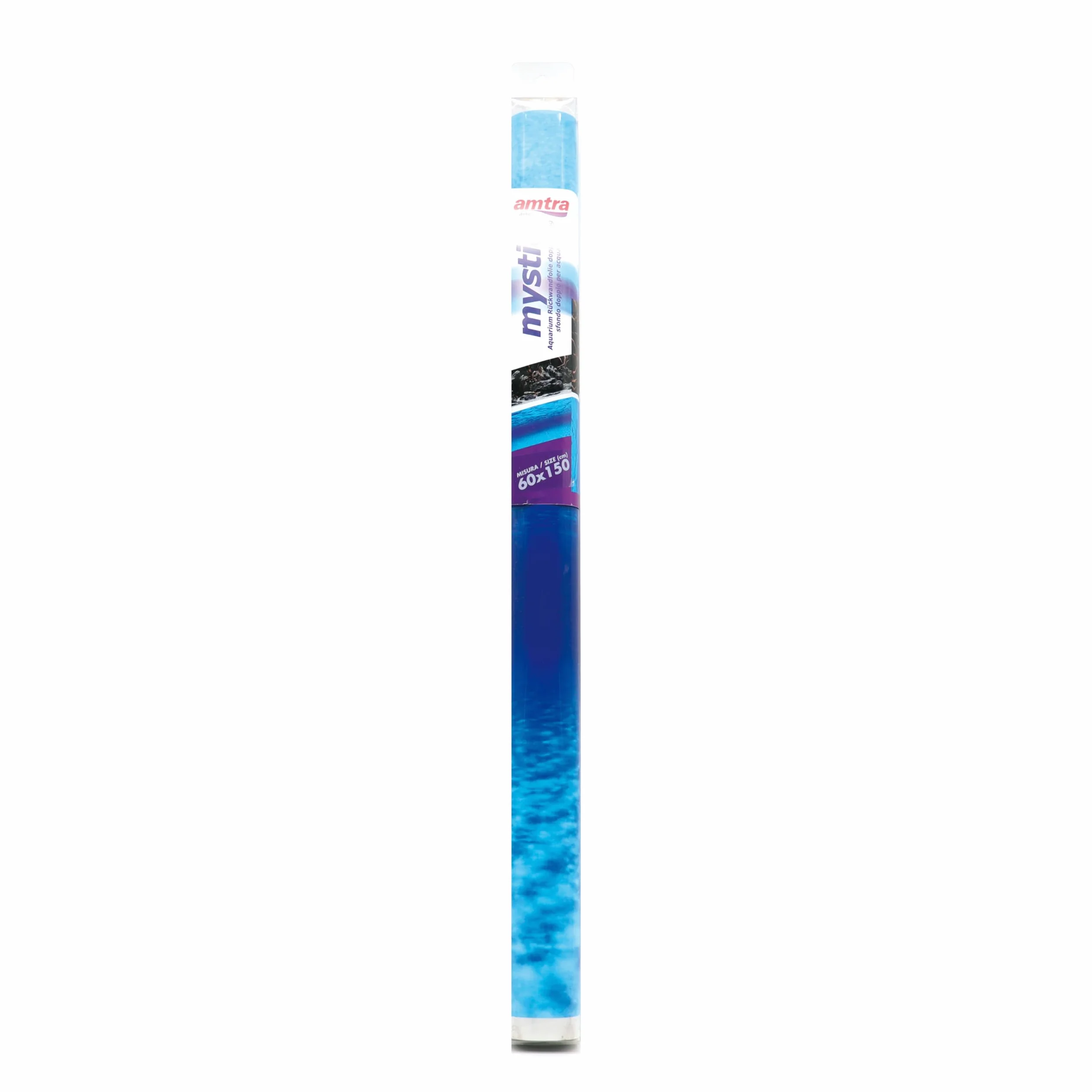 AMTRA MYSTIC - Sfondo in poster per acquario, decorazione dell'acquario, poster decorativo con doppia stampa, formato 45x100cm