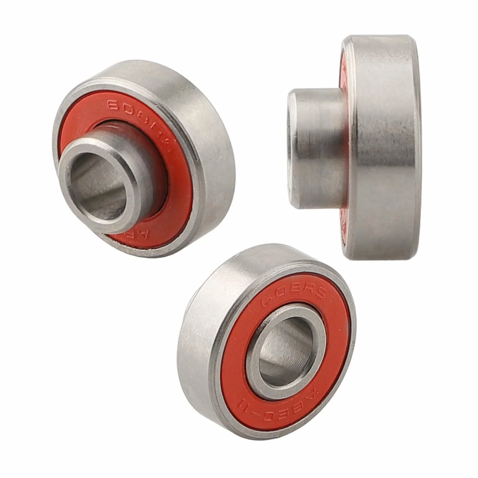 Cuscinetti ABEC-11 acciaio silenzioso 608-2RS per skateboard scooter macchinari industriali confezione da 4 pezzi