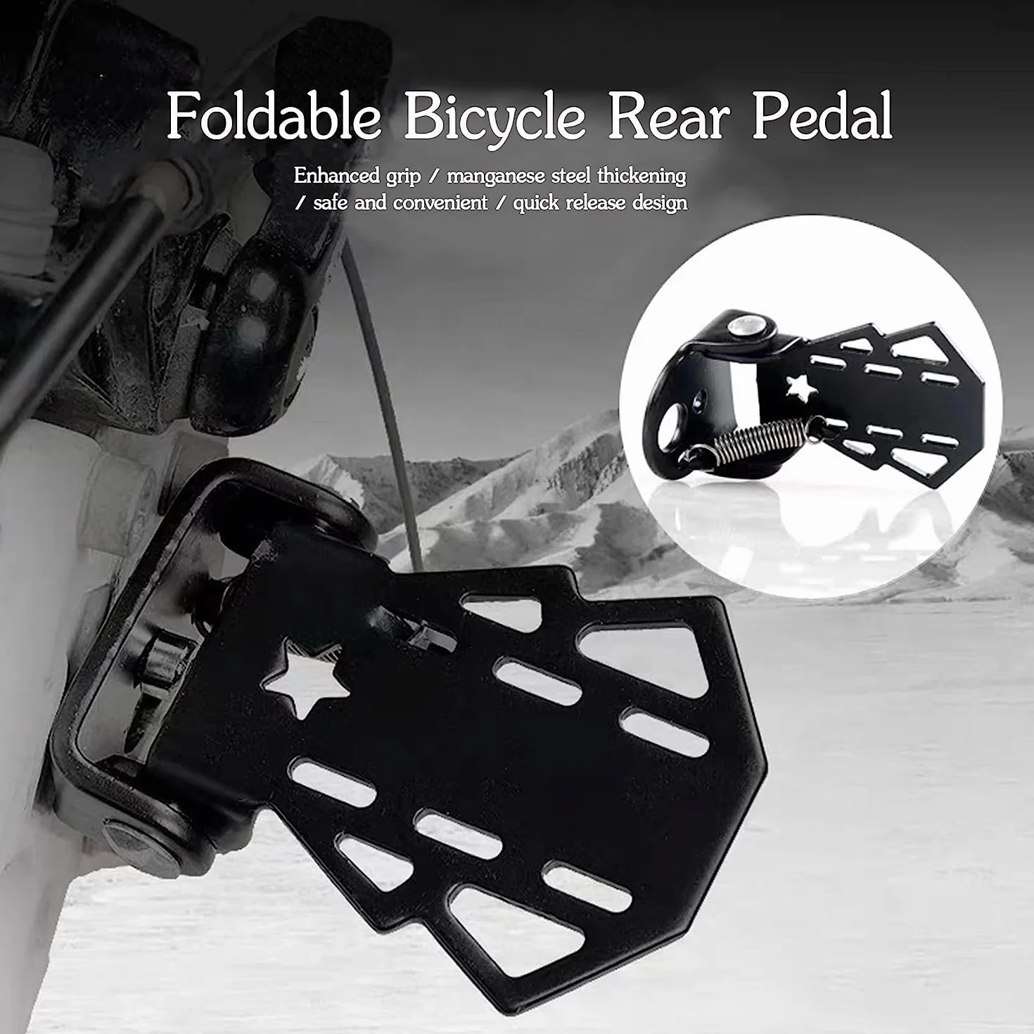 Seggiolini bici posteriore,Seggiolino bicicletta,Pedalini Bicicletta Posteriori,PU Spugna in Pelle Morbido Cuscino Posteriore Rack Seat per Ragazza Donna Uomo Bambino