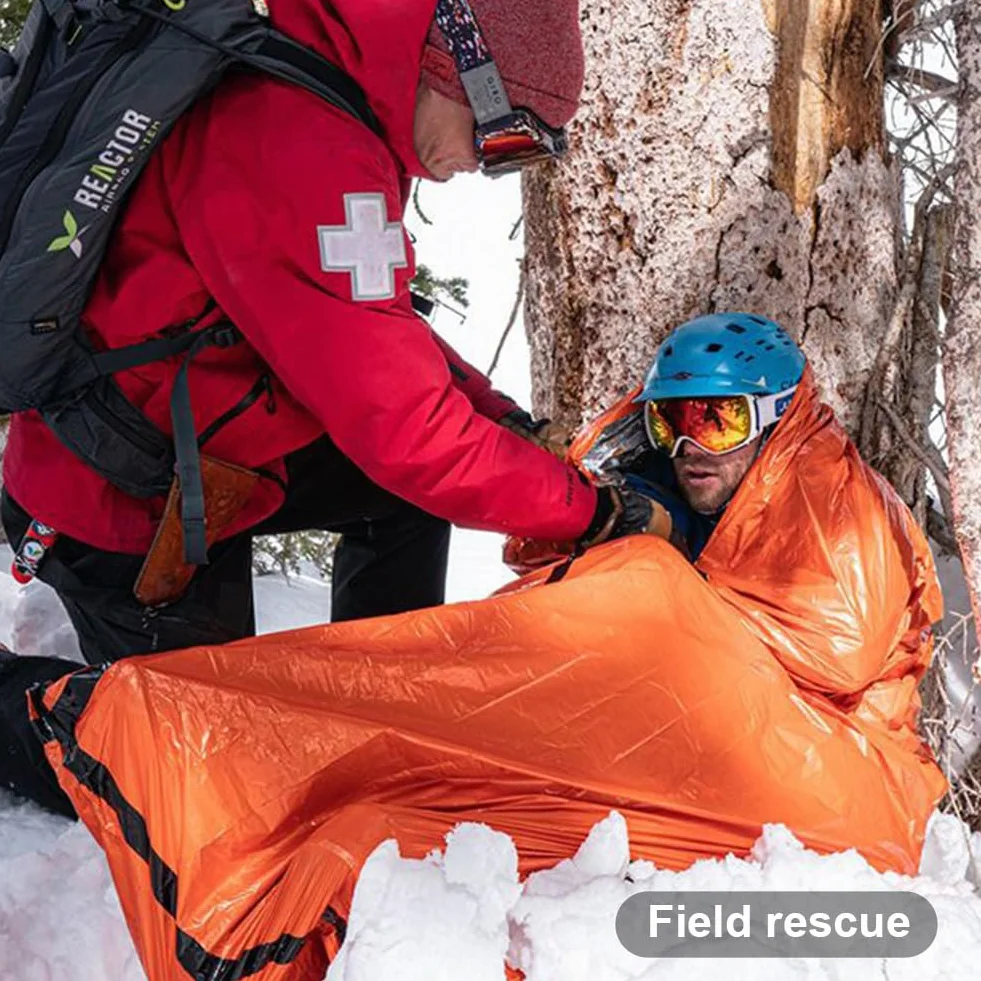 Sacco a pelo di emergenza termico impermeabile leggero protezione dal freddo