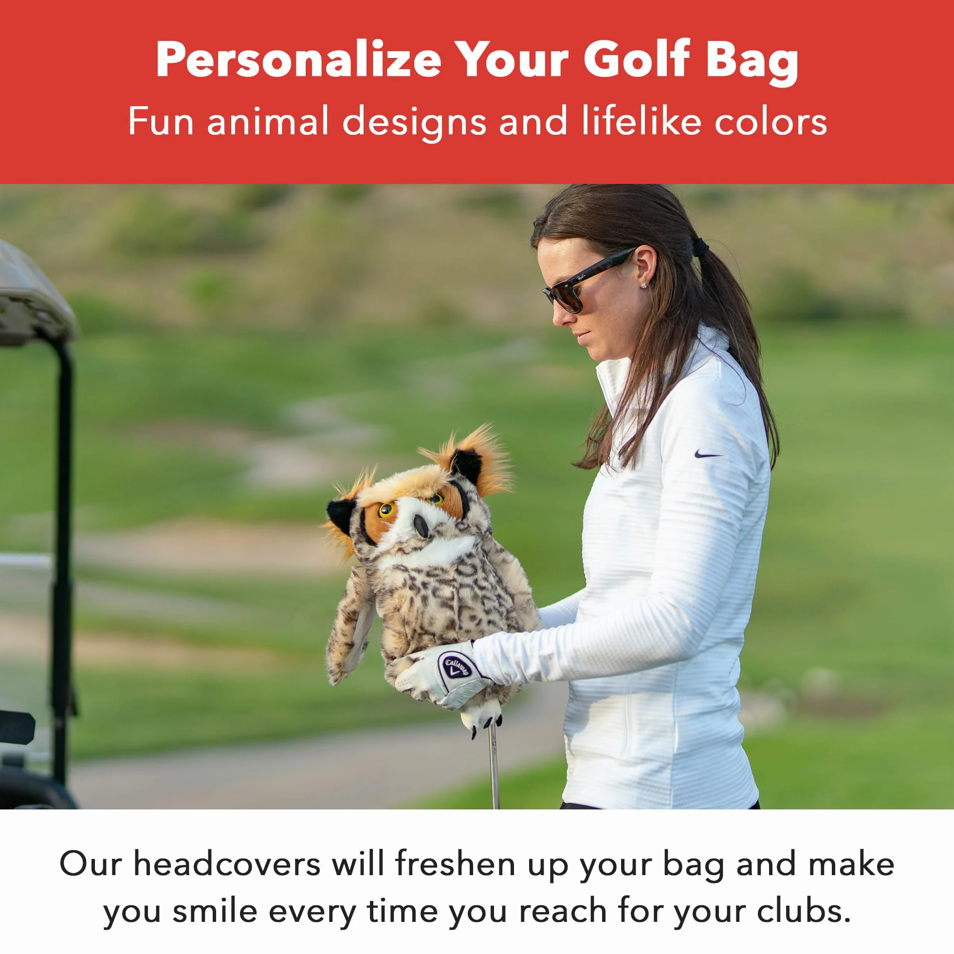 Daphne's Owl Copritesta Per Driver Golf