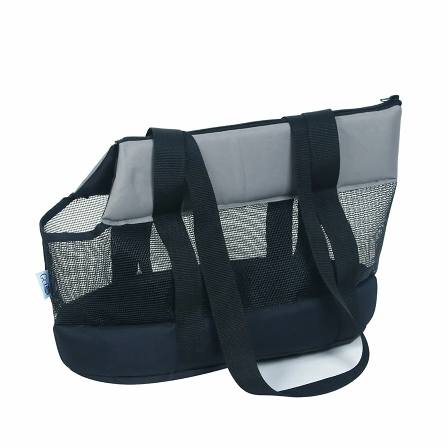 PETCUTE Borsa da Trasporto per Cani e Gatti,Traspirante Borsa da Viaggio per Animali Domestici con Tracolla,Cinghia di Sicurezza Interna,Borsa a Tracolla per Animali Domestici con Pad Rimovibile