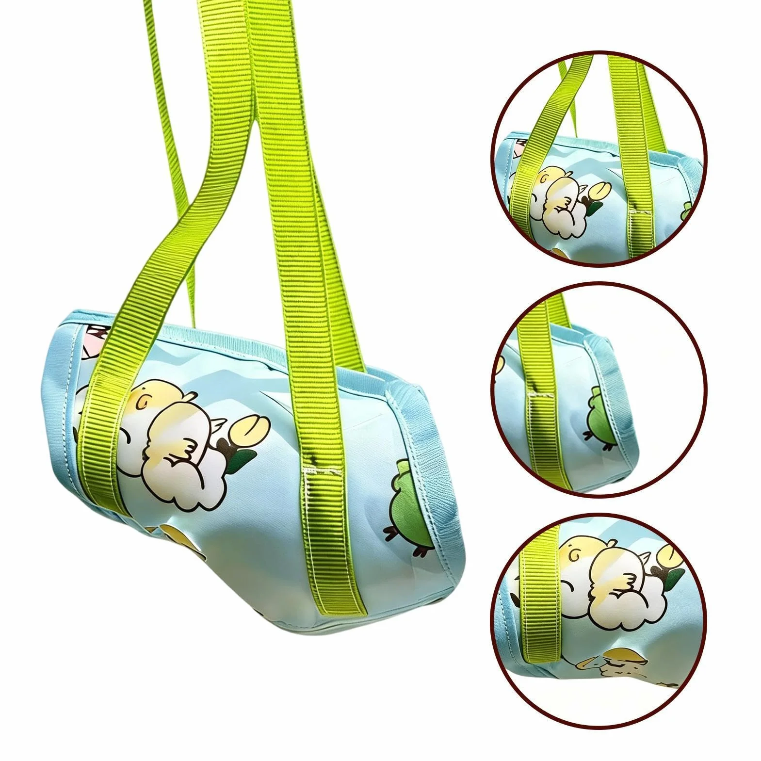 Borsa trasportino per – Tracolla a prova di fuga portatile da viaggio | Gabbia per il trasporto di piccoli | Trasportino da viaggio leggero per pappagalli Cockatiel Conure Lovebird Bud