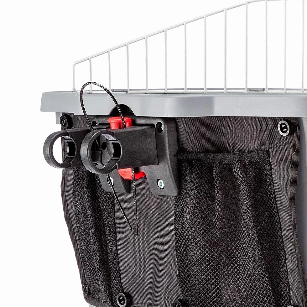 Ferplast Atlas Bike 20 Rapid Dog Bike Carrier 47 x 35,5 x 34,5 cm, grigio