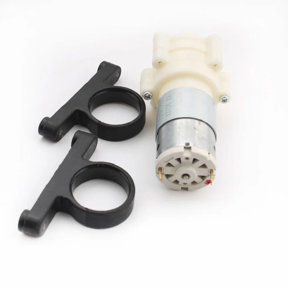 RUNCCI-YUN Pompa Acqua a Membrana 12V Mini Pompa Acqua Elettrica 1,5-1,8L / min Pompa autoadescante DC12V per tè macchina per acquario Aquarium, Fish Tank Fountain（2Pcs）