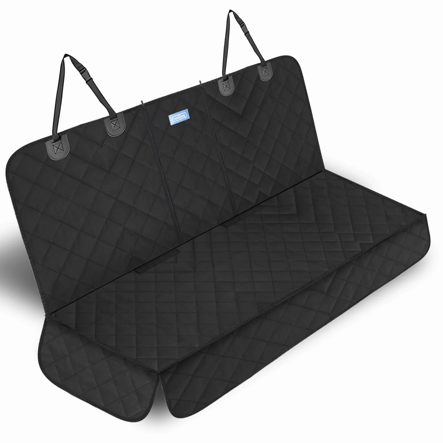 Nobleza Telo Auto per Cani, Coprisedile Auto per Cani Compatibile con Braccioli, Telo Macchina per Cani Impermeabile Antigraffiato e Antiscivolo, 137×121CM Coprisedile Posteriore Auto Universale