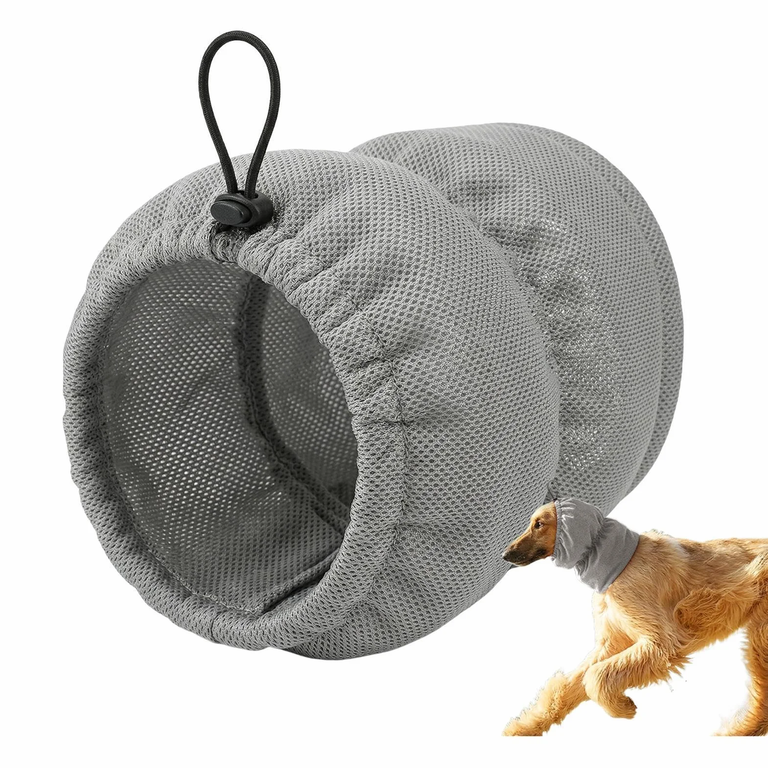 Snood per Cani Copriorecchie Rinfrescante in Tessuto Taglia Piccola Media Grande Estate Spiaggia