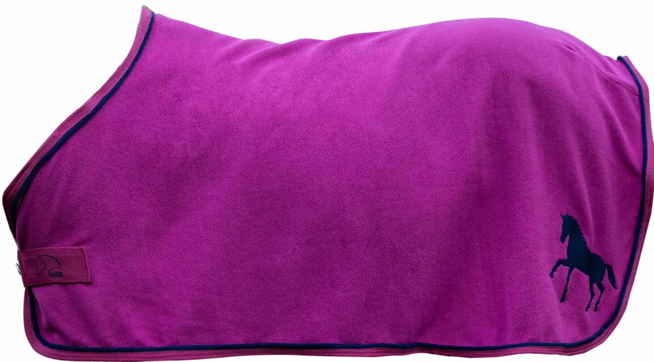 HKM Mini Coperte da Sella Equestre Blu Scuro 95