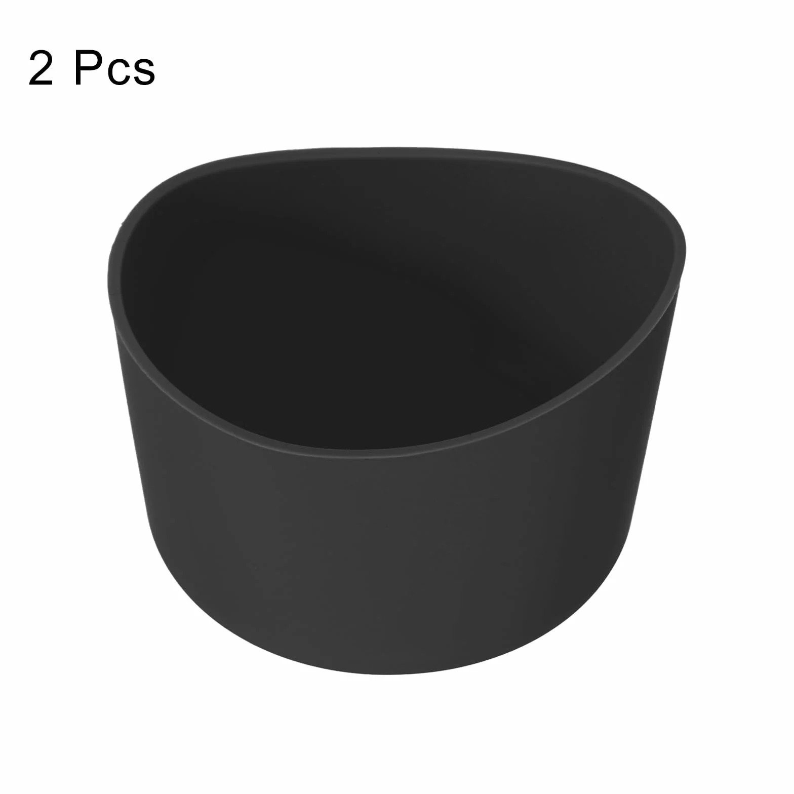 QUARKZMAN Copertura Silicone Protettiva Bottiglia d'Acqua 6.5cm 12-24 Oz Nero
