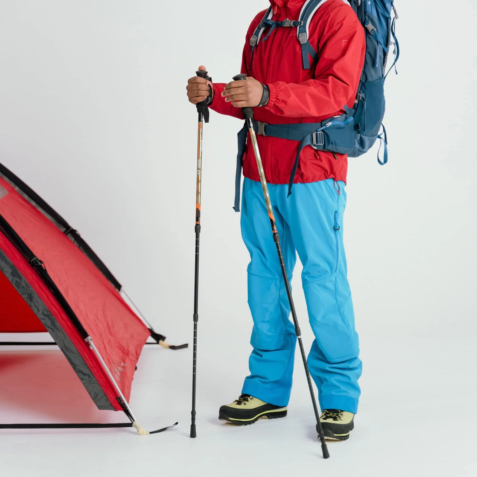 Tamponi in Gomma per Bastoncini da Trekking 12mm, Accessori Nordic Walking 4 Pezzi