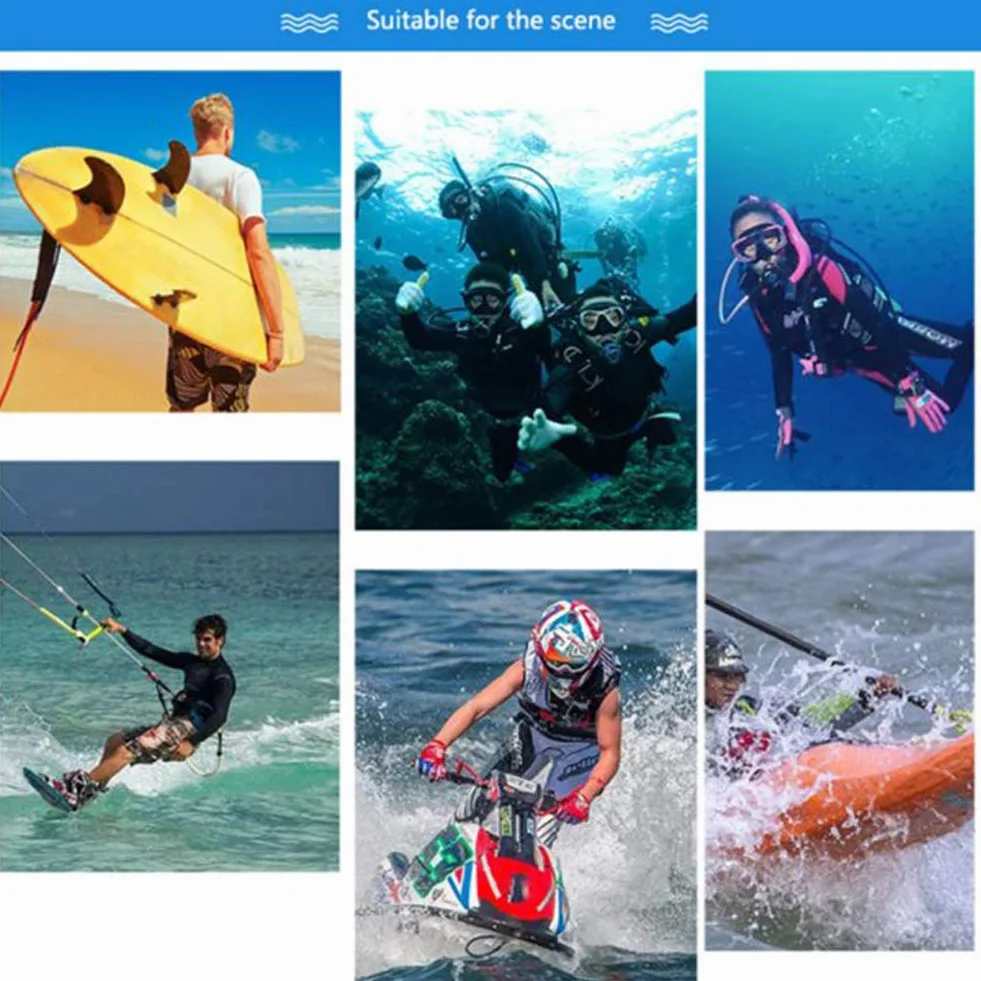 Guanti in neoprene da 1,5 mm antiscivolo per immersioni subacquee Guanti da snorkeling termico per kayak, guanti da vela da paddle Surf Nuotare per sport acquatici