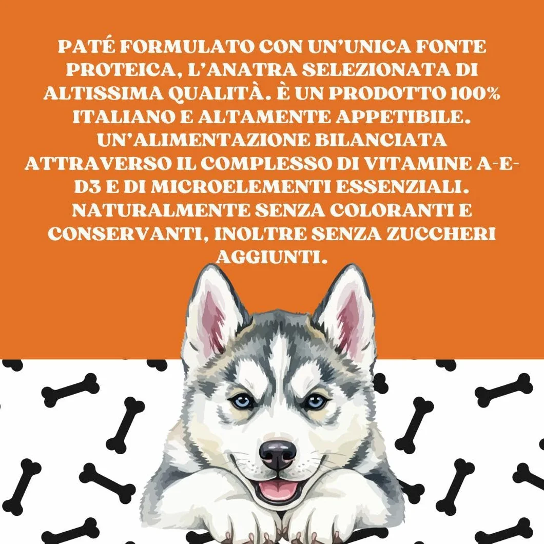 Monge Monoprotein umido cane gusto SOLO ANATRA formula grainfree | 12 vaschette da 150 grammi l'una.