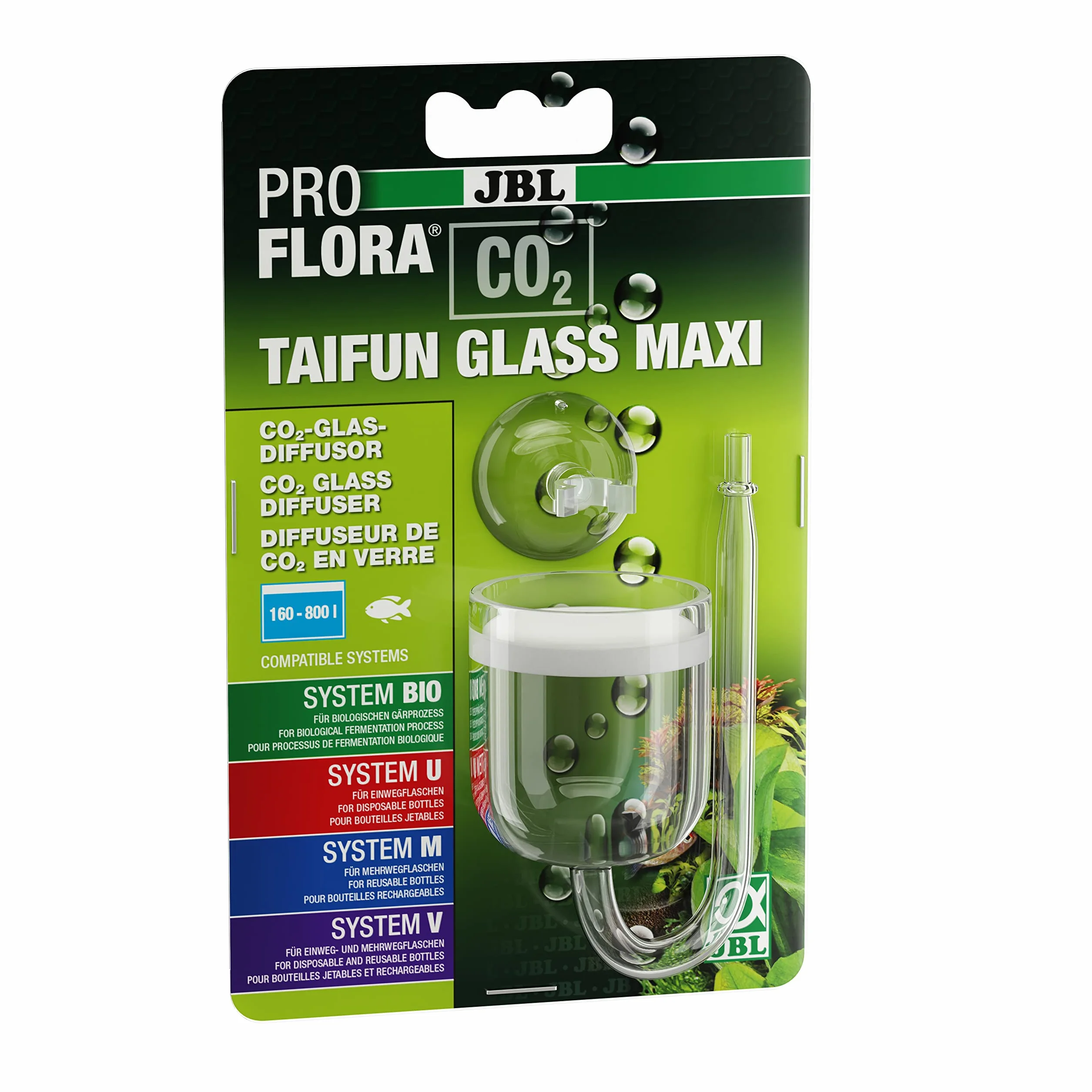 JBL PROFLORA CO2 Tifone Glass Maxi