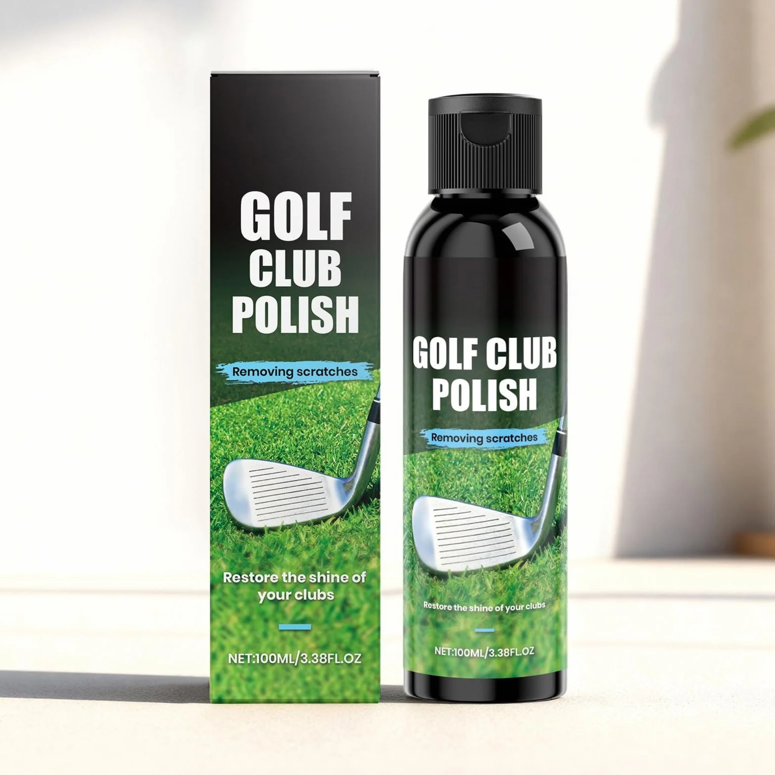 Profesjonalny kit do polerowania kijów golfowych, środek czyszczący i ochronny