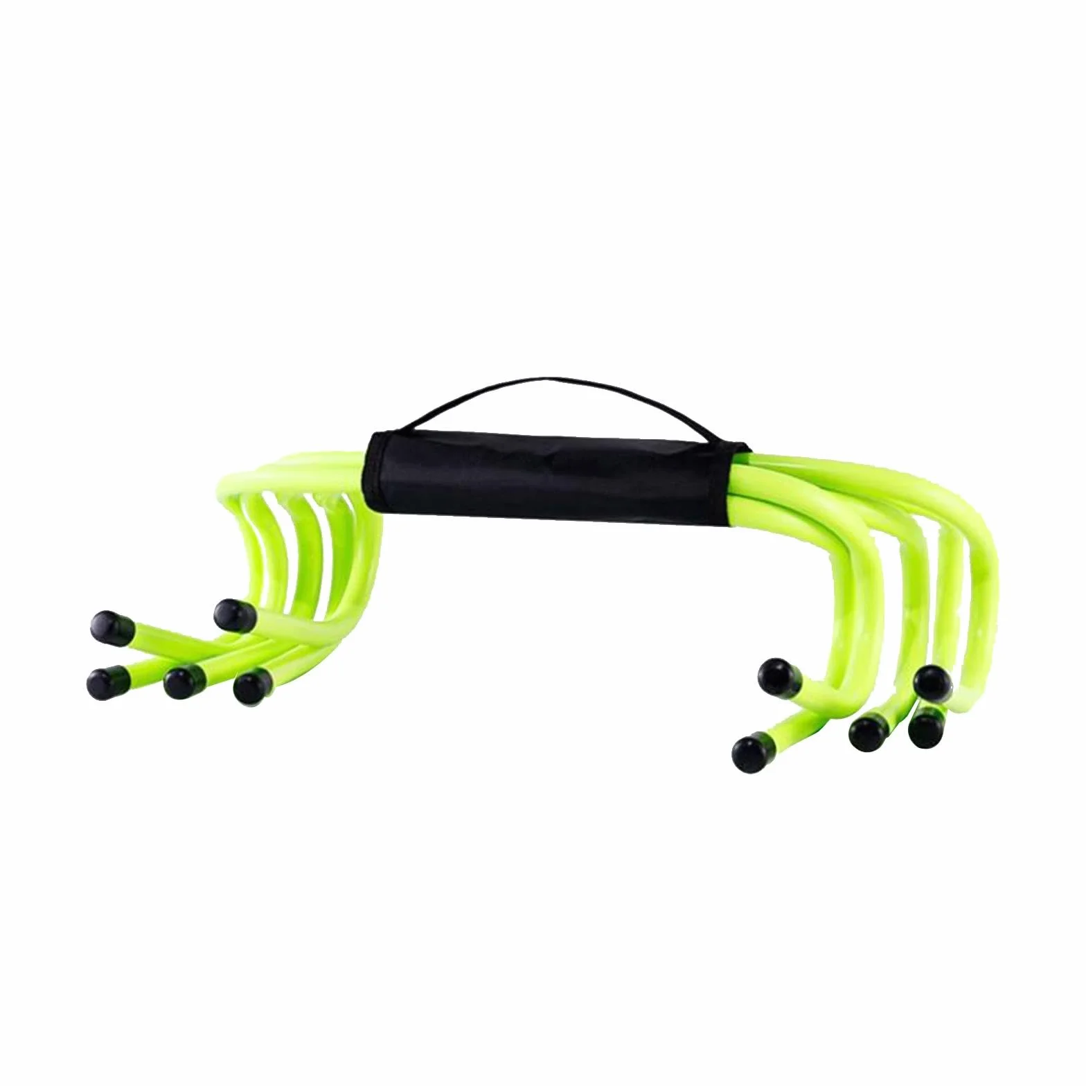 TISHITA 5 Pezzi Ostacoli Agilità Hurdles Allenamento velocità Attrezzatura Sportiva Materiale PP Alta Flessibilità Portatile Adatto per Bambini Calcio Tennis, 15 Cm