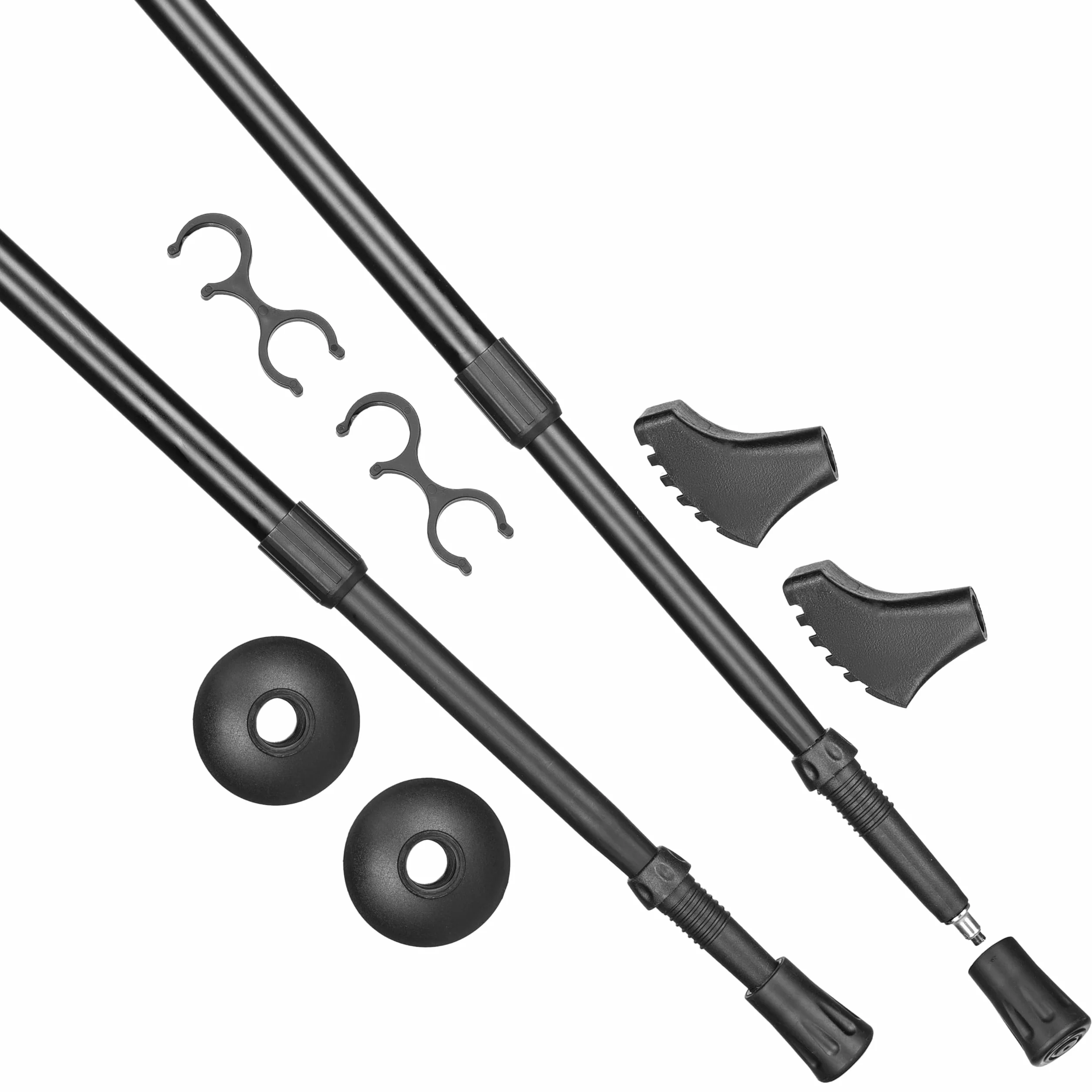 Bastoni da trekking regolabili 65-135 cm nordic walking escursionismo