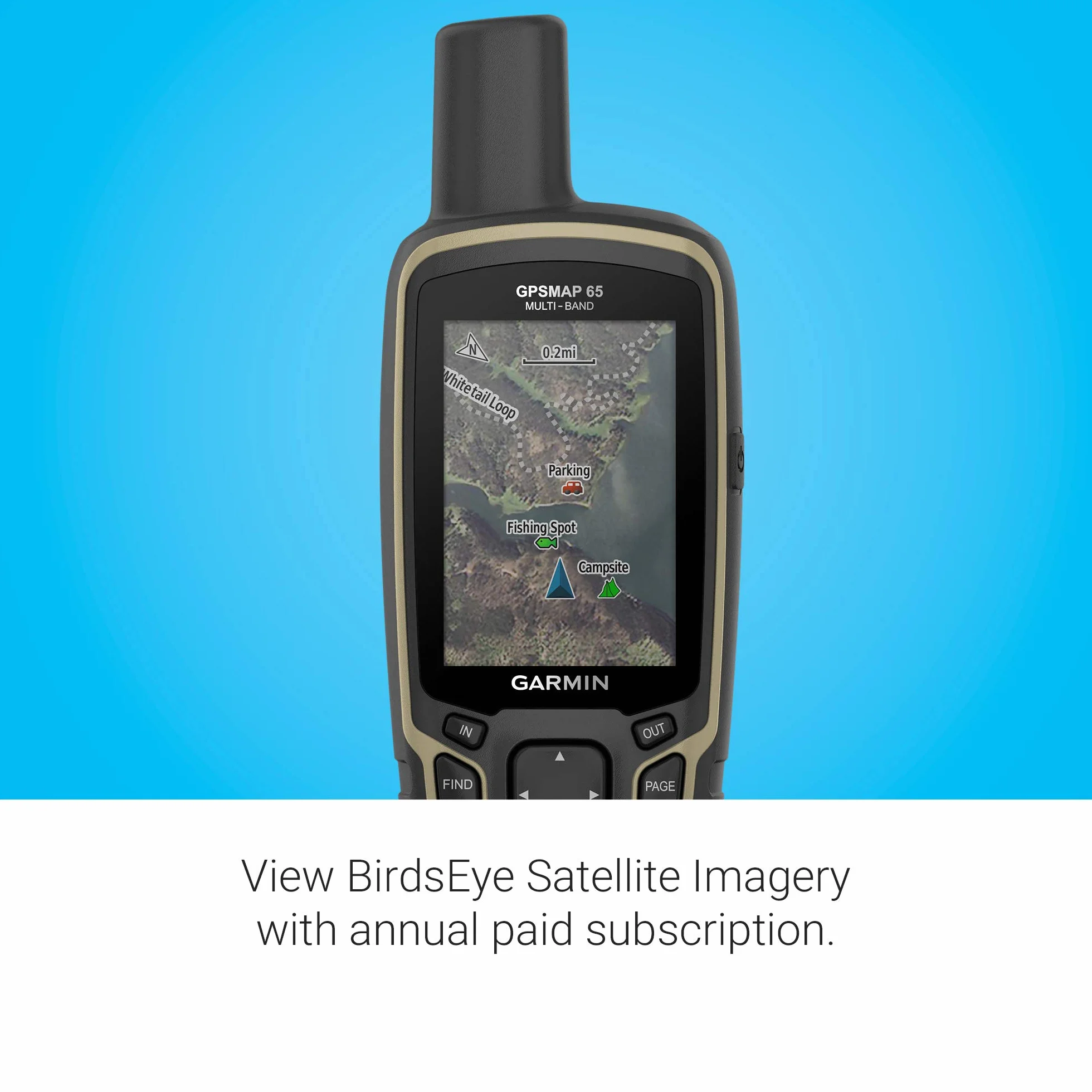 Garmin GPSMAP 65 localizzatore GPS Personale Nero 16 GB GPSMAP 65, TFT, 6,6 cm (2.6"), 36 x 55 mm, 160 x 240 Pixel, 65536 Colori, 16 GB