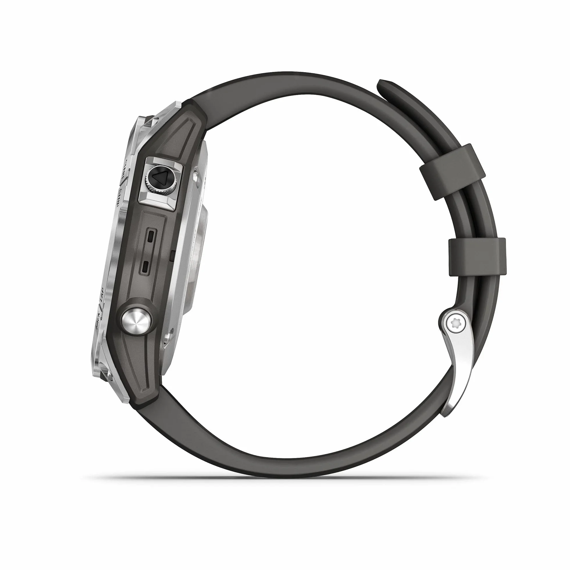 Garmin fēnix 7, Smartwatch, 47mm, Display 1,3", Touchscreen, +30 Sport, GNSS multi-band, Cardio, SpO2, Mappe, Musica, Garmin Pay, Autonomia 18 giorni (Silver & Graphite)