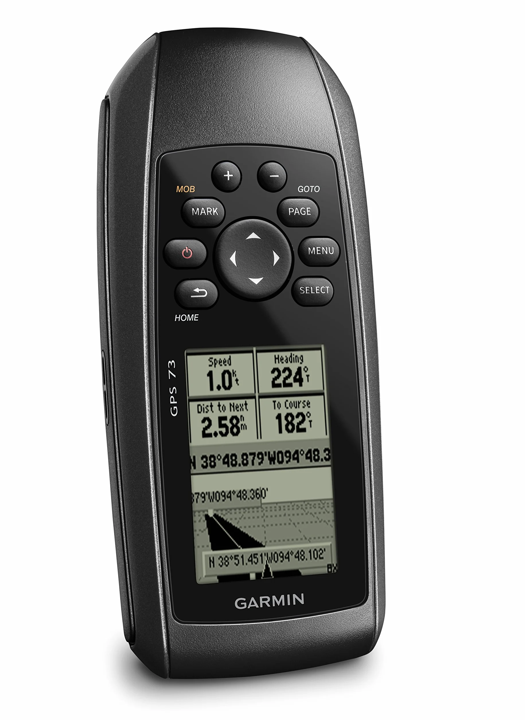 GARMIN GPS 73 - GPS PORTATILE - SCALA DI GRIGI - ART.010-01504-00