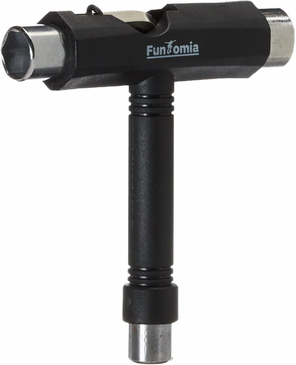 FunTomia 4 Pezzi Ruote Longboard 70x51mm 80A con Cuscinetti a Sfera e T-Tool