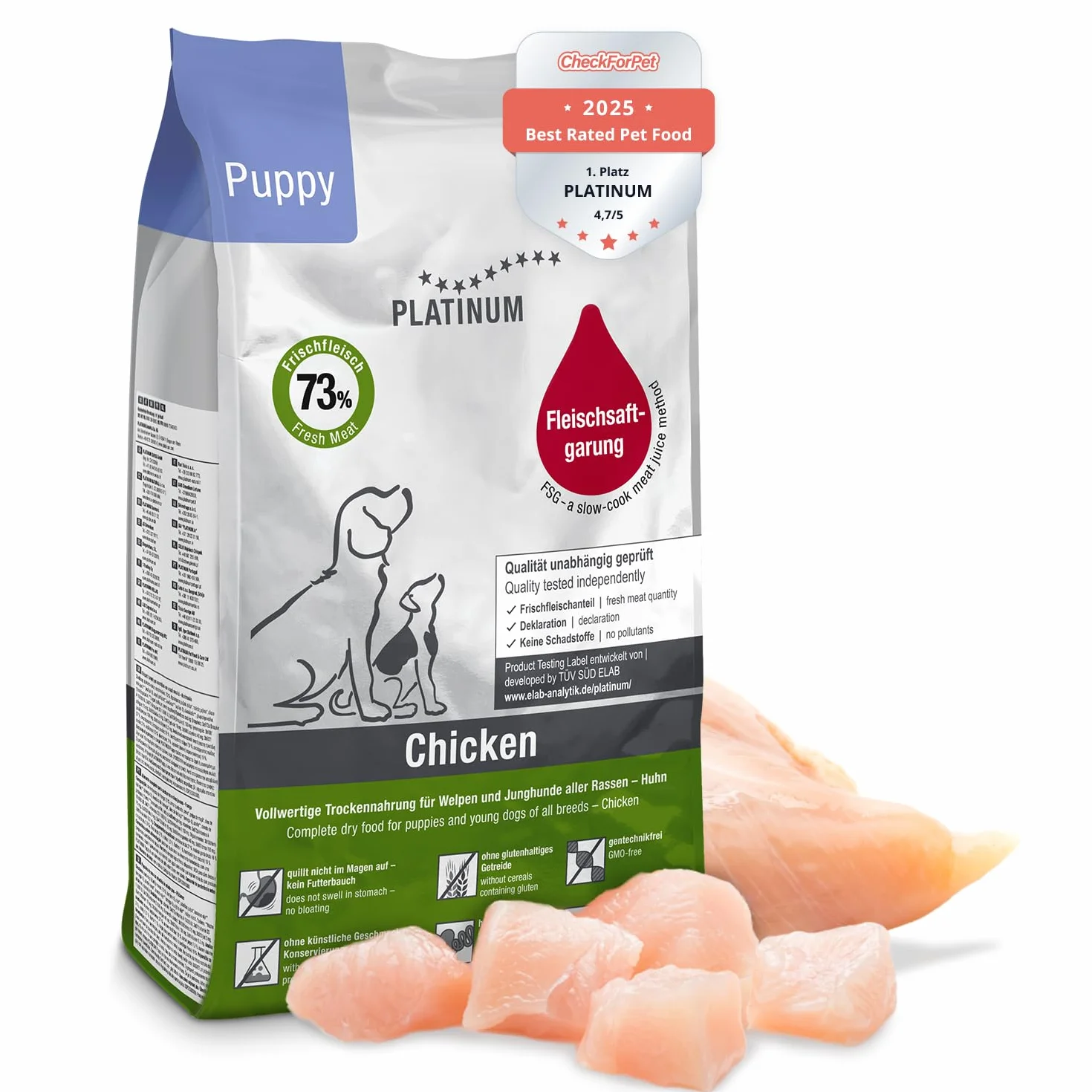 Platinum - Cibo secco – Pollo – Puppy 5 kg