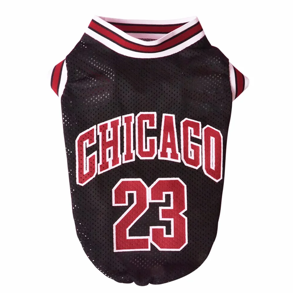 Canicini da Basket T-Shirt Estivi Morbido Traspirante Gilet Anti-sudore (HELA7-1 M)
