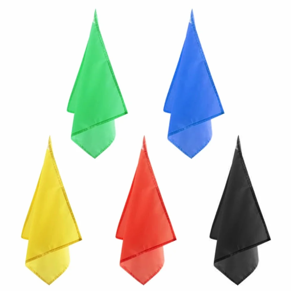 5 Pezzi Bandiere per addestramento Cavalli con Asta telescopica da 63 Pollici Bandiera Portatile con Clip per addestramento Cavalli Rodeo