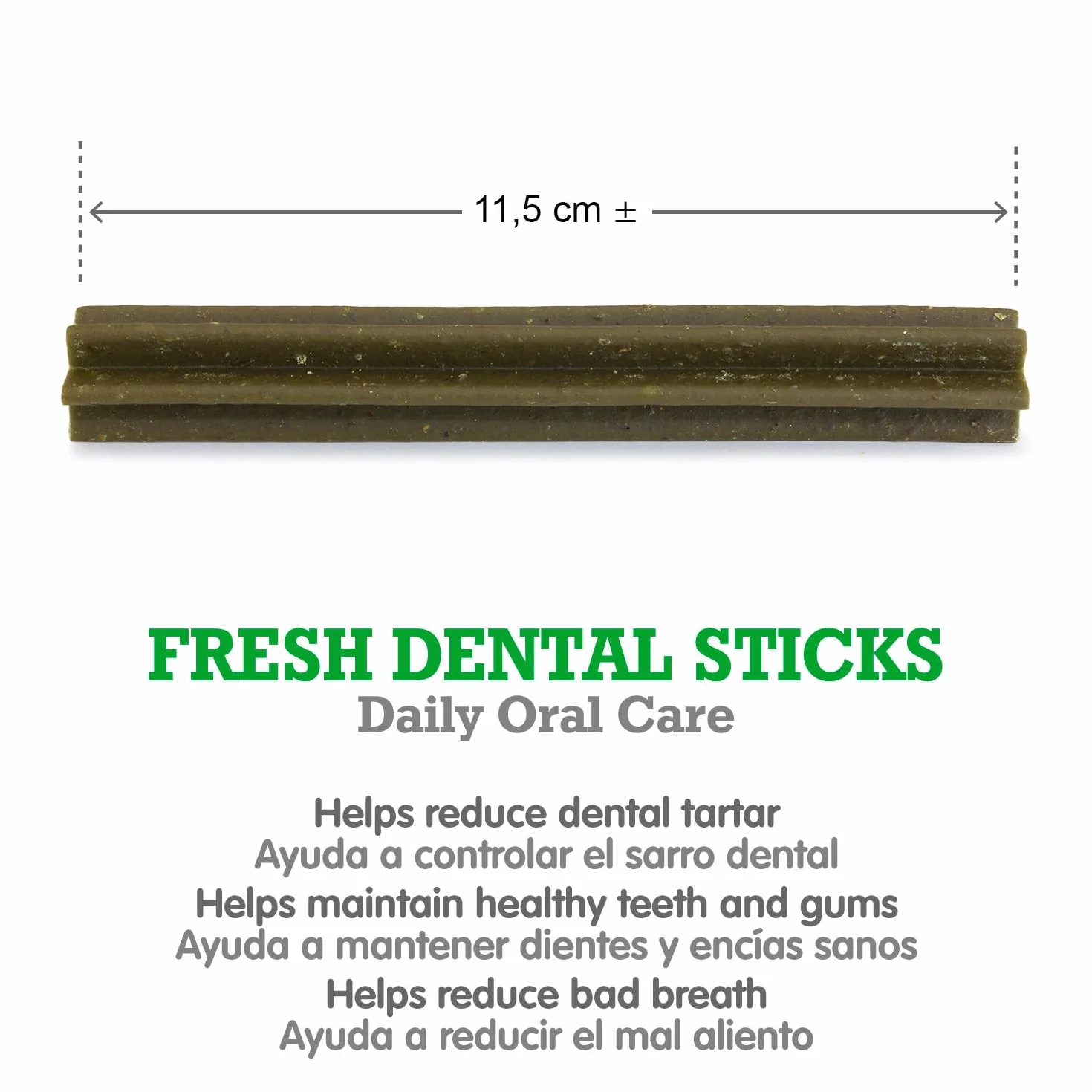 ARQUIVET Fresh dental sticks - 28 unités - snack dentali per cani aromatizzati alla menta - Prodotti per l'igiene dentale canina - snack per cani