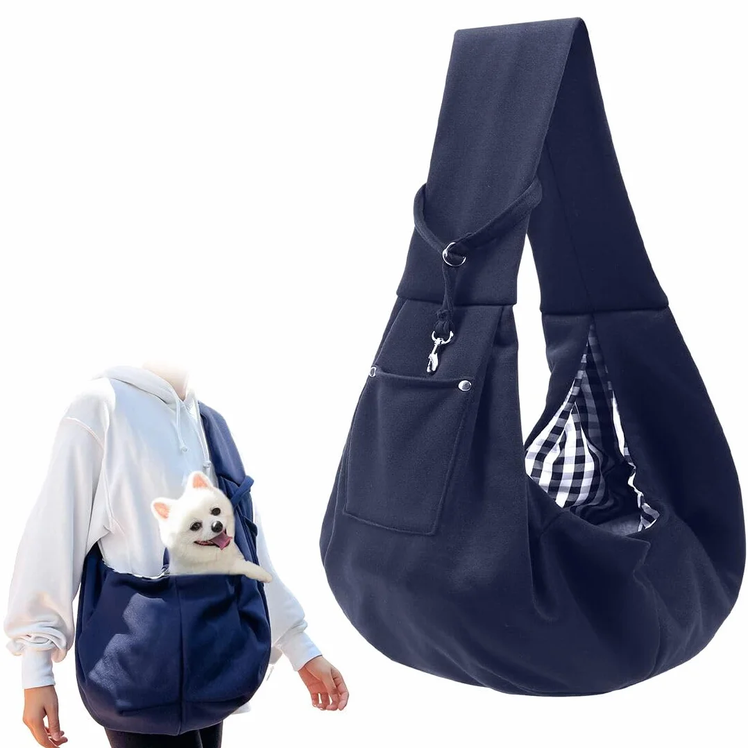 Borsa da Viaggio per Cani, Regolabile Borsa Animali Domestici, Trasportino da Passeggio, Borsas Porta Cane, per Viaggio Passeggiata