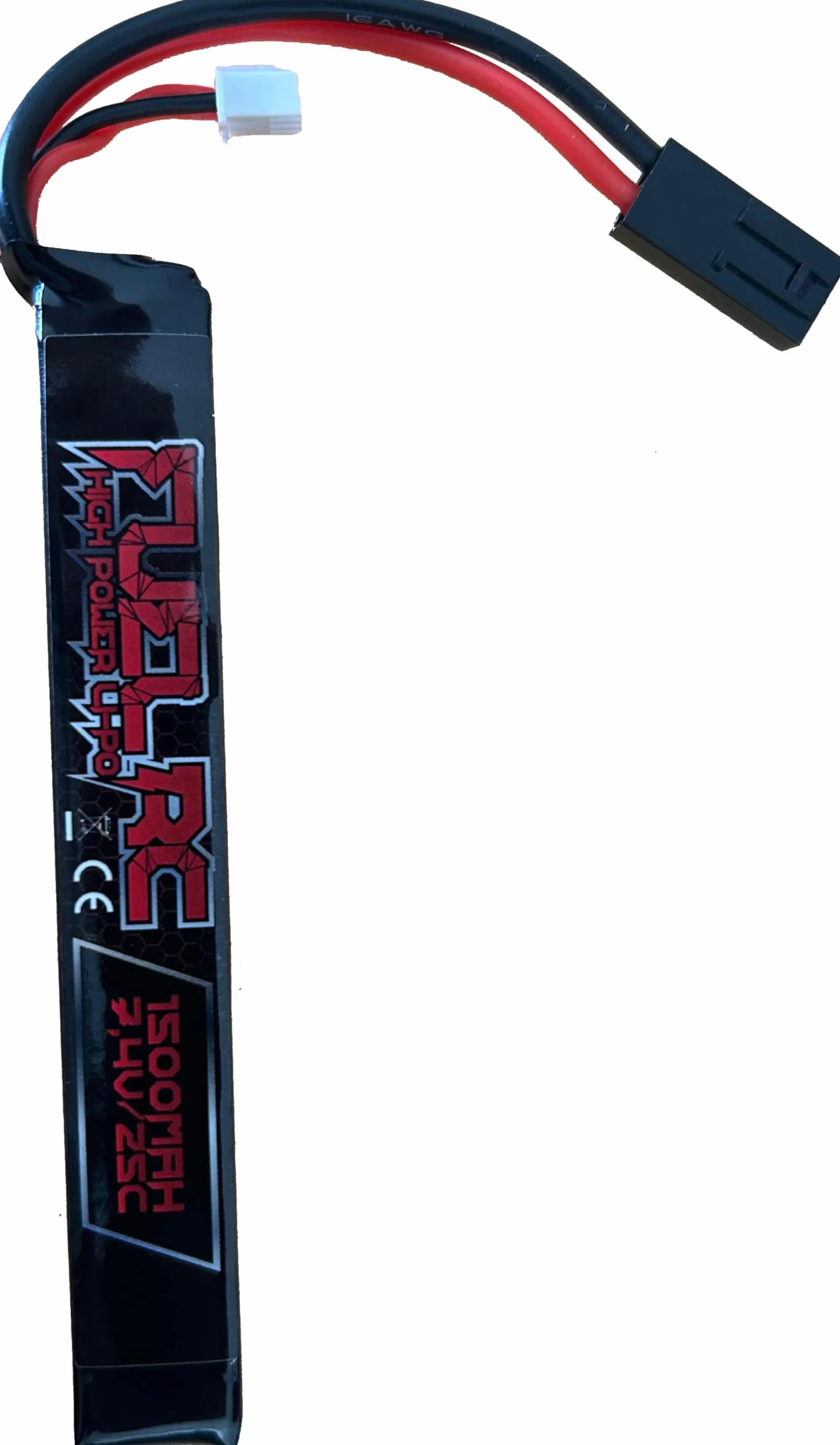 FUEL RC BATTERIA LI-PO 7,4V 1500 MAH 25C STICK SOFTAIR