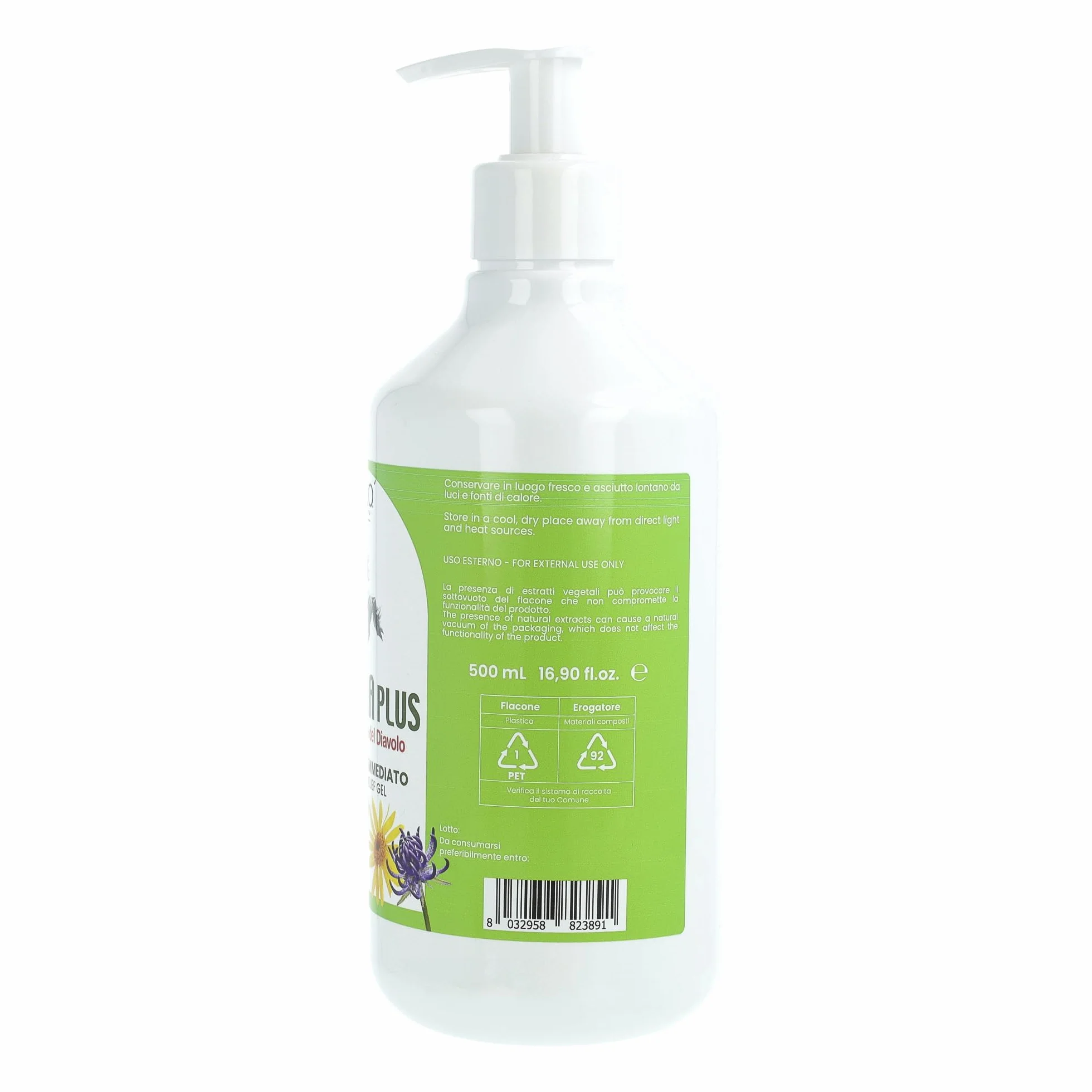 Union B.I.O. Soluzione Natura Traumaplus Gel Arnica Montana e Artiglio del Diavolo 500ml