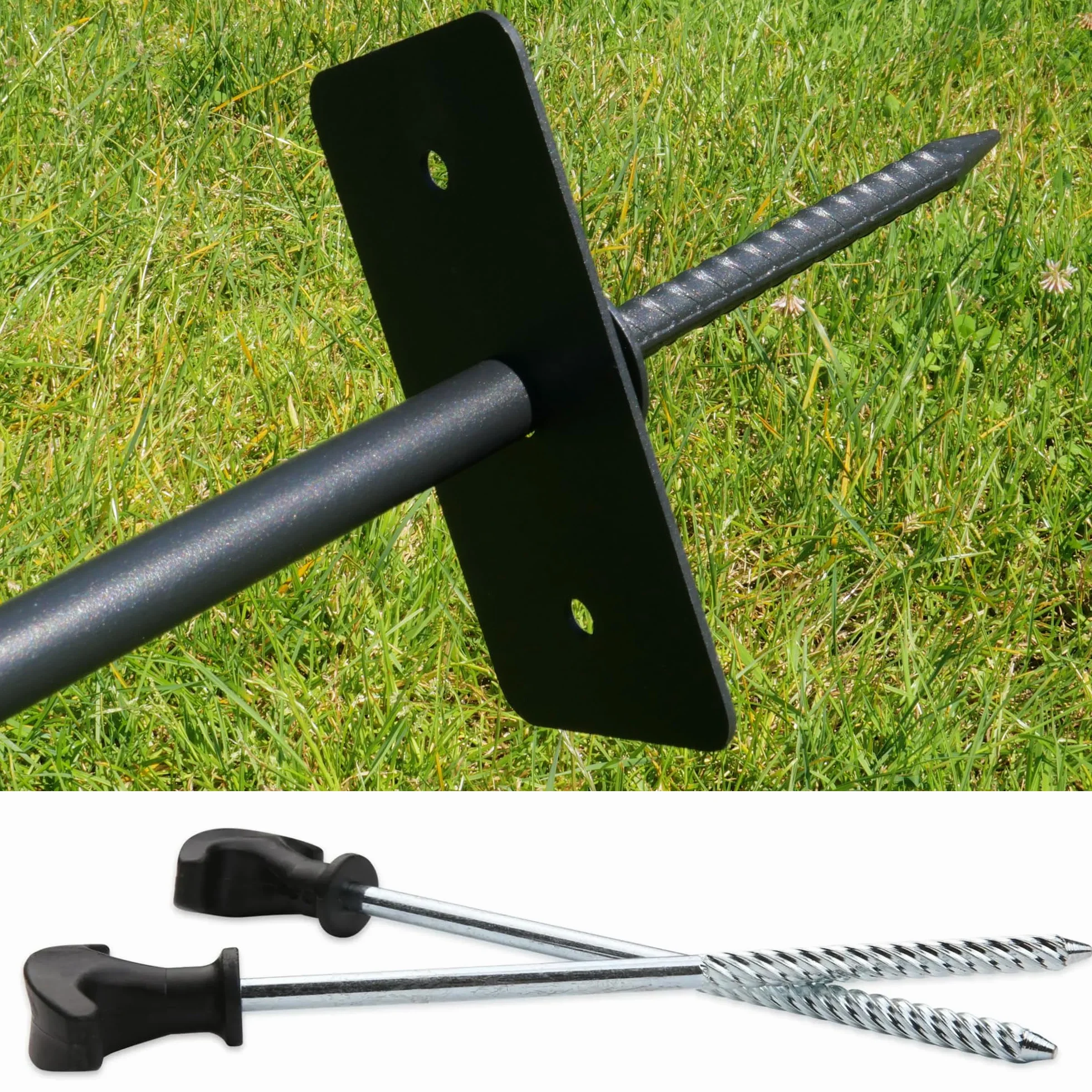 your GEAR Larino 400 Recinto mobile per cani da 4 m di larghezza per campeggio e giardino, estensibile all'infinito