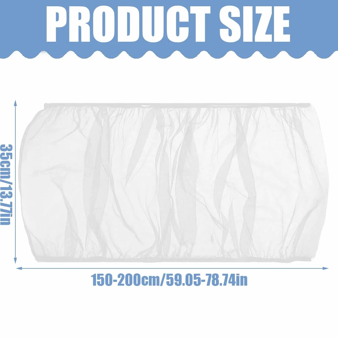 Copertura Universale per Gabbia Uccelli Extra Large, Rete di Protezione in Nylon 2 Pezzi